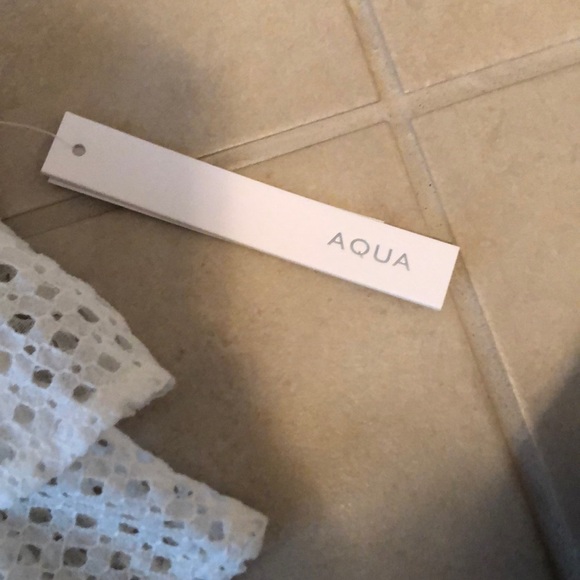 Aqua crop top. - Picture 3 of 3